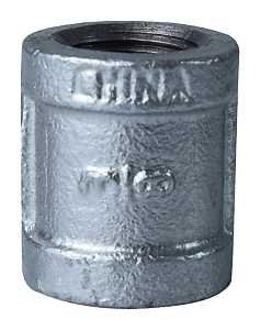COUPLING MALLEABLE GALV 3/8   