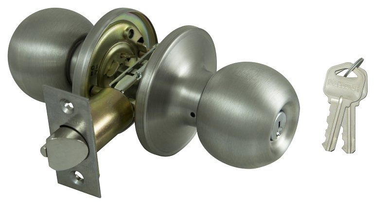KNOB ENTRY T3 TUBULAR S/STEEL 