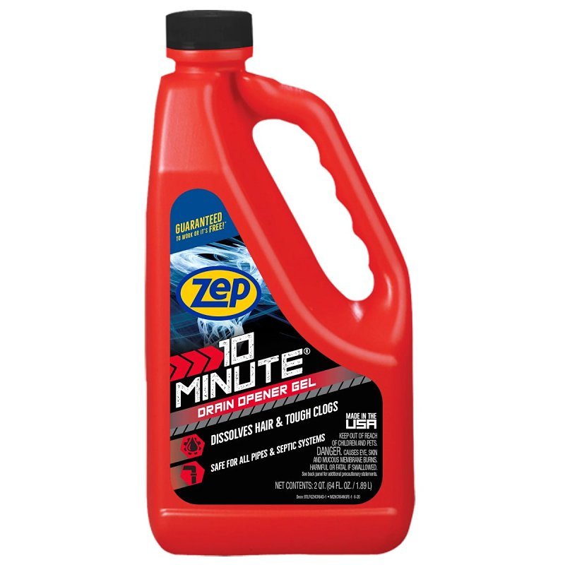 DRAIN OPENER LIQUID 64 OZ     