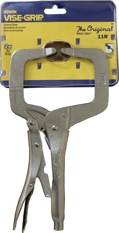 CLAMP C LOCKING W/REG TIP 11IN