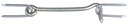 HOOK/EYE GATE ZINC PLATED 6IN 