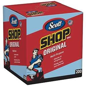 [0560482] BLUE SHOP TOWEL BOX