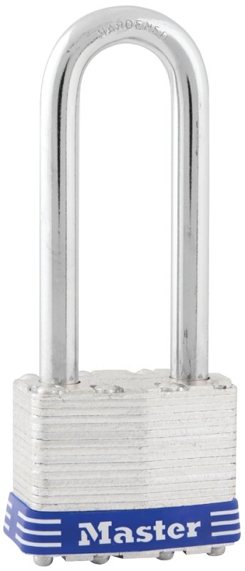 PADLOCK STL KD VRTCLR 2-1/2IN 