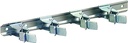 CLIP TOOL STORAGE BAR 11IN ZNC