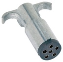 PLUG  ROUND 6 POLE            