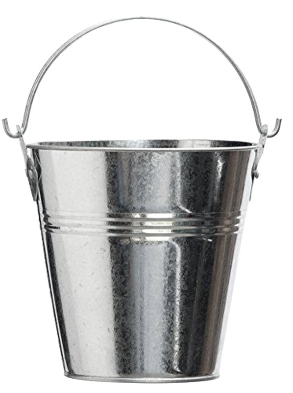 BUCKET GREASE GLV STL 8.4IN   