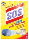 18COUNT SOS PADS              