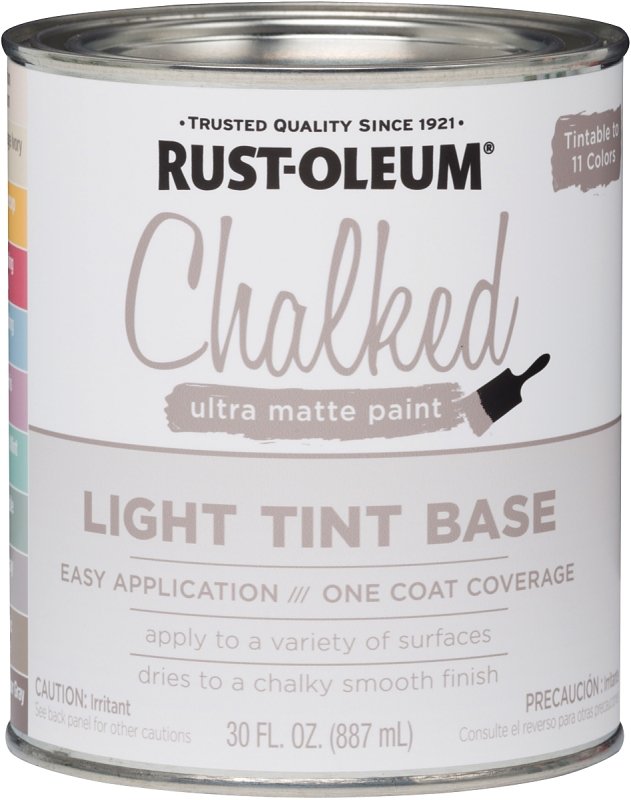 PAINT CHALKED LT TINT BS 30OZ 