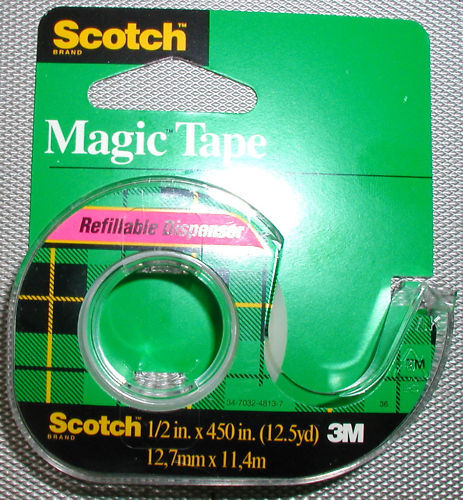 Clear Transparent Tape 1/2 Inch x 450 Inches