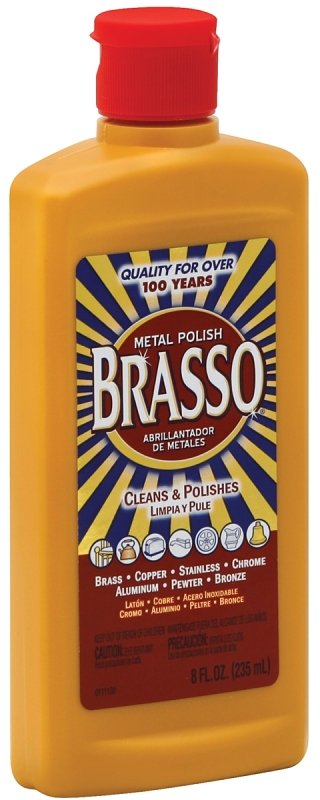 8OZ BRASSO METAL POLISH       