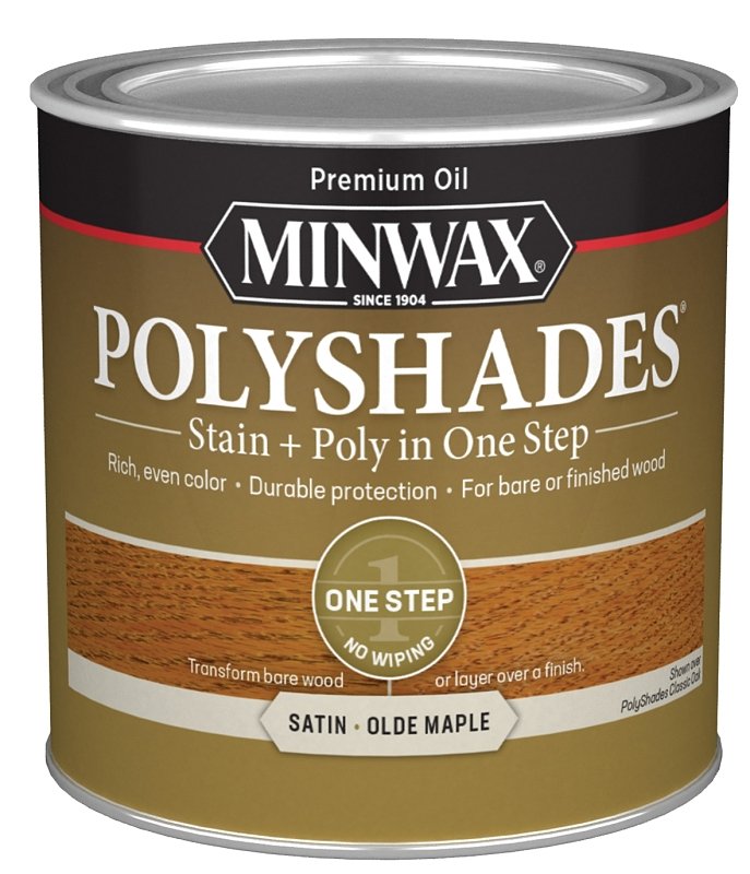 STAIN FINISH WD OLD MPL 1/2PT 