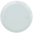 COVER BOX CEIL PVC RD BLANK UP
