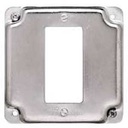 COVER BOX SQ STL 1G GFCI 1/2IN