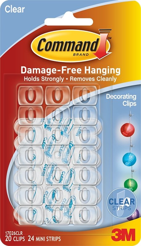 CLIP DECORATING ADHESIVE CLEAR