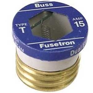 FUSE PLUG T DLY EDISON BS 15A 
