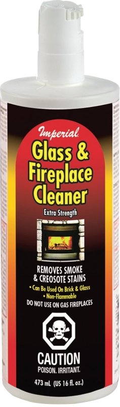 Glass & Fireplace Cleaner 16oz Professional Formula
