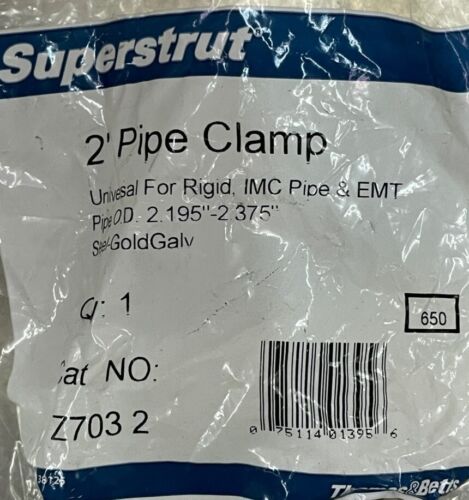 2-Inch Universal Pipe Clamp for Electrical Conduit