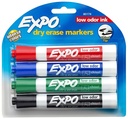 MARKER DRY ERASE CHISEL L-ODOR