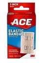 3-Inch Elastic Bandage with Metal Clips