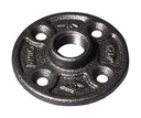 FLOOR FLANGE BLK MALLEABLE 1/2