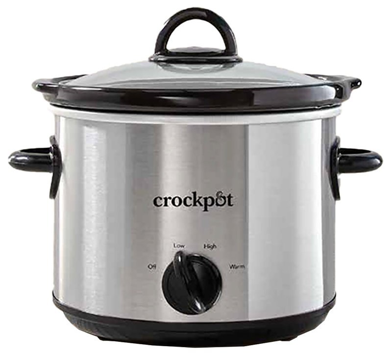 SLOW COOKER MANUAL SS 2.5 QT  