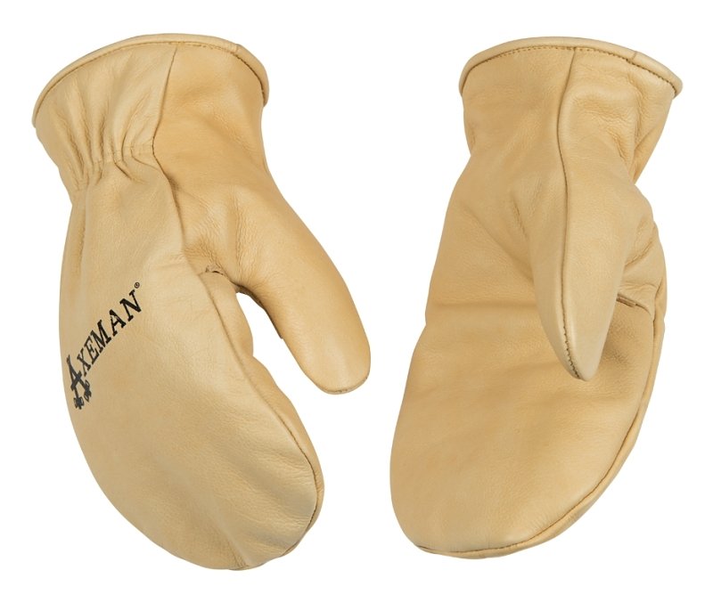 GLOVES LEATHER MITT KIDS MED  