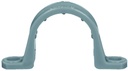 CLAMP CONDUIT 2HOLE PVC 3/4IN 