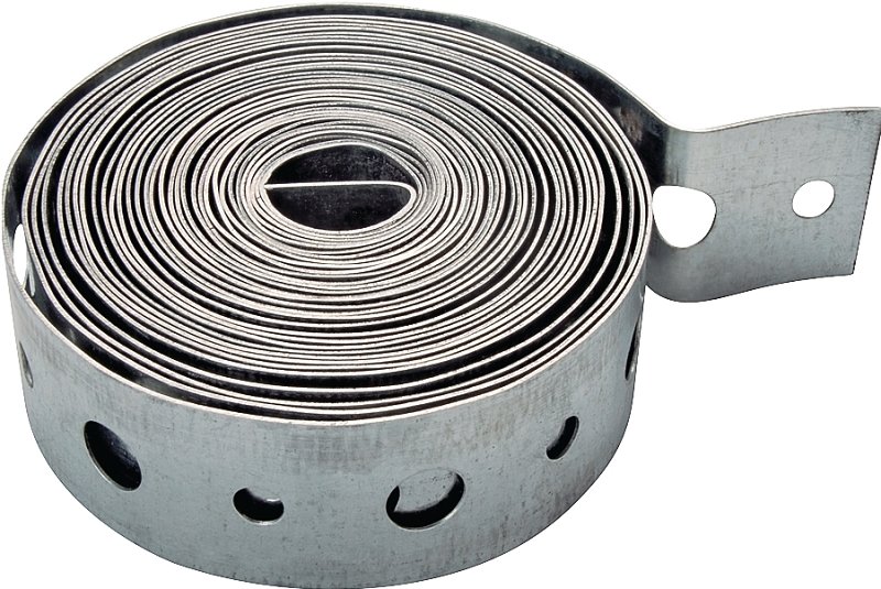 PIPE STRAP GALVANIZED 3/4X10  