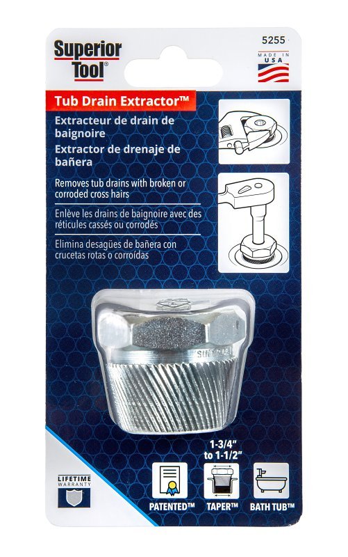 TOOL TUB DRAIN REMOVAL 1-1/2IN