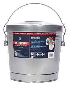 6GAL GALV GARBAGE PAIL        