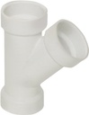 WYE 45DEG DWV 1-1/2 IN        
