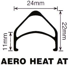 DYAD 26" RIM 32h MSW SIL