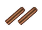 [130937] Orange Bicycle Shift Cable End Tips 1.2mm (4-Pack)