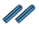 Blue Bicycle Shift Cable End Tips - 1.2mm