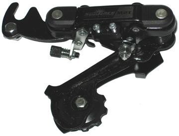 [839150] RDM2TLB R-DER 5/7-SP LONG CAGE W/HANGER BLK