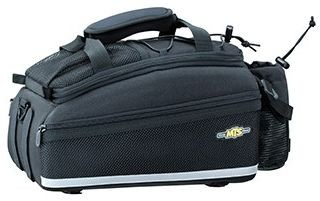 [0905619] TT9645B EX TRUNKBAG VELCRO MNT W/BOTTLE HOLDER BLK