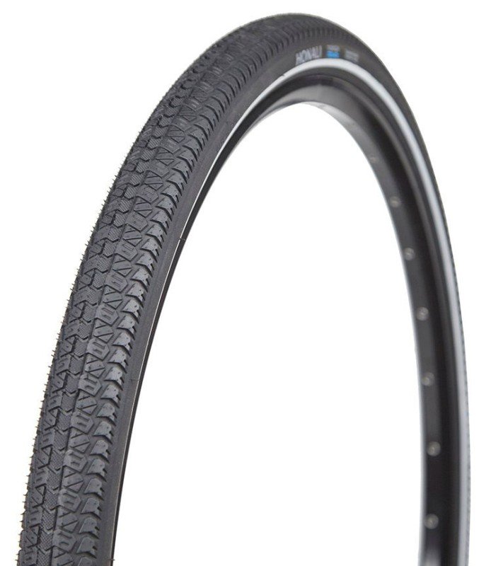 [877121] 700x50c T11056 HONALI 60TPI DURATOUGH+ FOLDING TIRE BLK