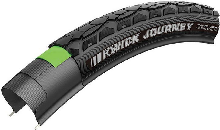 [524079] 700x50c K1129 KWICK JOURNEY W/K-SHIELD RFSW BLK
