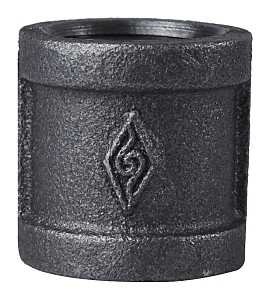 COUPLING BLACK MALLEABLE 3/4  