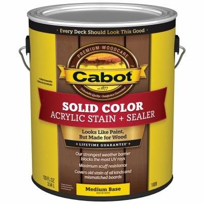 STAIN SOLID ACRY EX MED BS GA 
