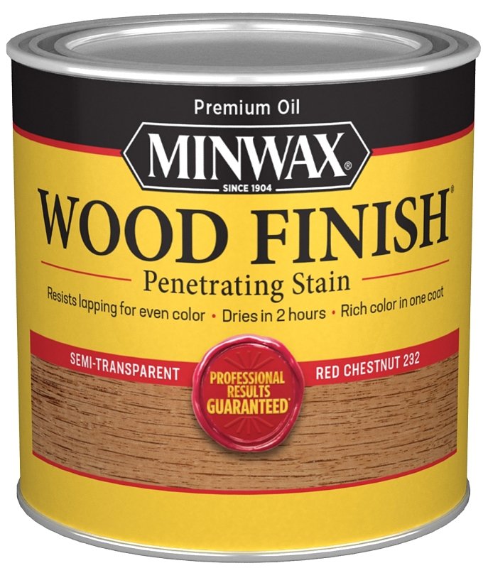 FINISH WOOD RED CHESTNUT 1/2PT
