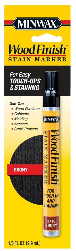 FINISH WOOD STAIN MRKR EBONY  