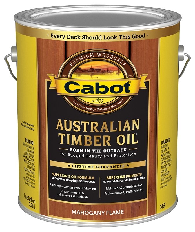 OIL AU TIMBER MHGNY FLAME GA  