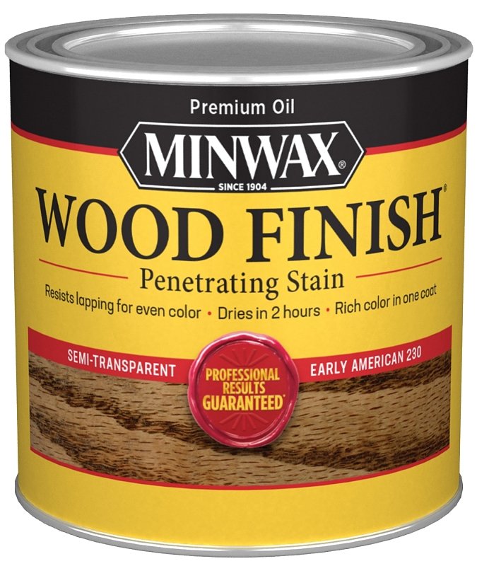 FINISH WOOD EARLY AMER 1/2PINT
