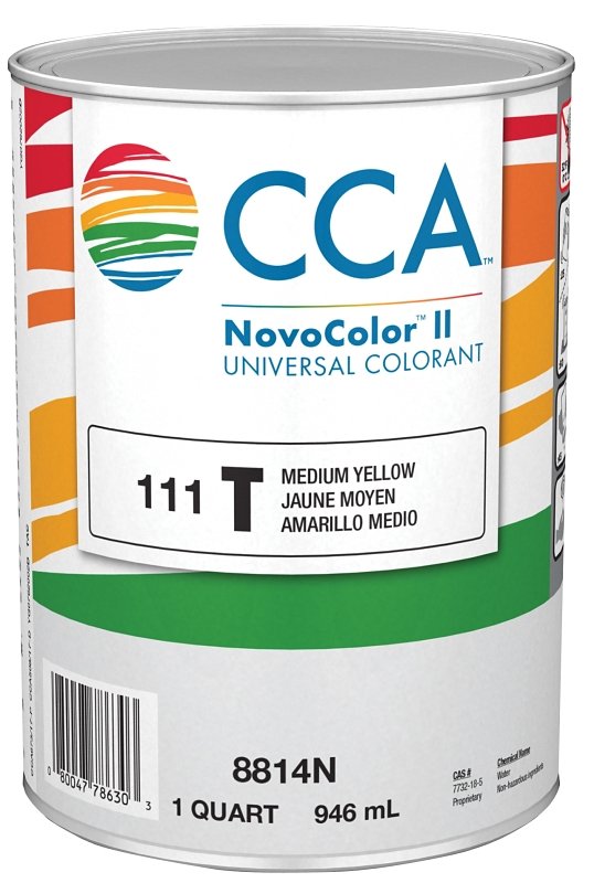 PAINT COLORANT T EXT YELLOW QT