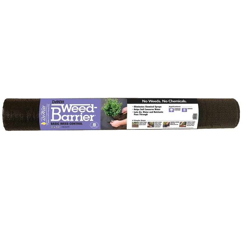 BARRIER WEED 5YR BLACK 3X100FT