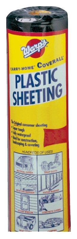 POLY FILM 20X25FT 4MIL BLACK  