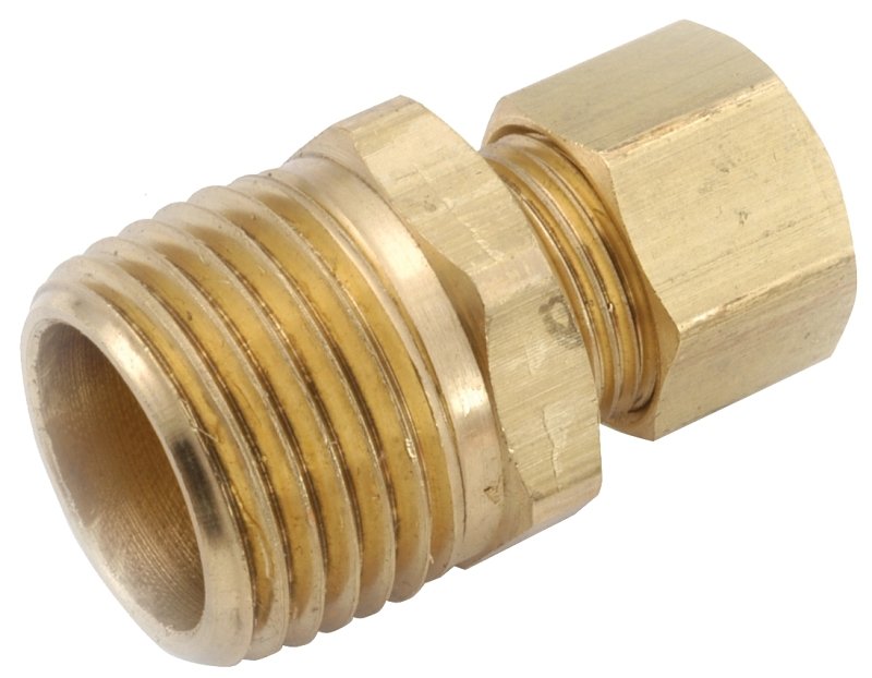CONNECTOR 1/2COMP X 3/8MPT LF 