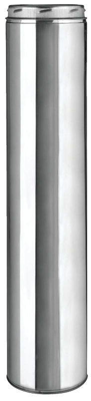 PIPE CHIMNEY INSUL SS 6INX48IN