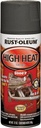 PAINT SPRAY HI HEAT BLACK 12OZ